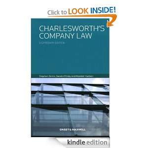 Charlesworths Company Law, 18e Stephen Girvin, Alastair Hudson 
