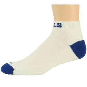   Reebok Buffalo Bills White Navy Blue Low Cut Socks: Sports & Outdoors