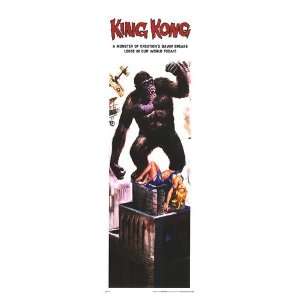  King Kong Movie Poster, 11.75 x 35 (1933): Home 