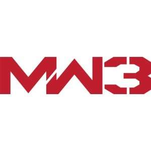  Modern Warfare 3 Sticker Decal Red Peel and Stick 