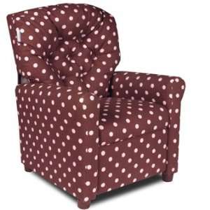  Dozy Dotes Classic 7 Button Recliner In PINK a Dot: Baby