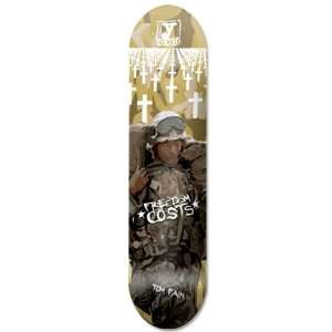 Freedom Costs Soldier Skateboard GRAPHIC Decks 31 Boards:  