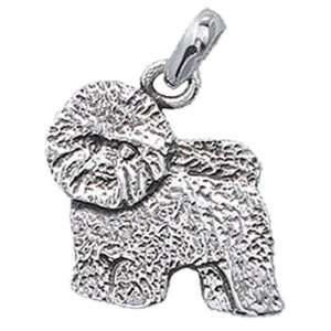  Bichon Fris? Sterling Silver Hand Made Pet Lovers Charm 