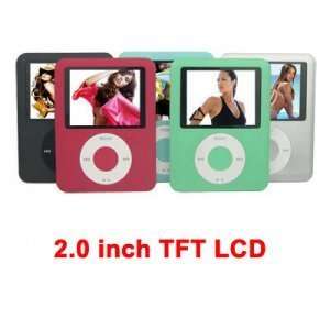  1GB Mp3 mp4 digital player (RED)   3rd 2.0 inch LCD MP3 MP4 