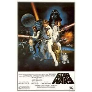  Movie Posters 26.375W by 39.875H  Star Wars CANVAS 