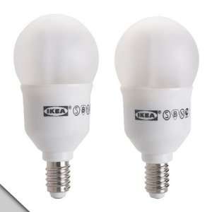   Böna IKEA   SPARSAM Low energy bulb E12, globe: Home Improvement