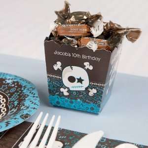   Skull   Personalized Candy Boxes for Birthday Parties: Toys & Games