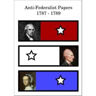 Image Anti Federalist Papers Geroge Clinton,Robert Yates,Samuel 