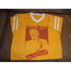  Kenny Rogers Vintage 1984 Concert T Shirt 