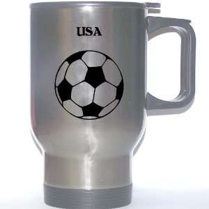  US Soccer Stainless Steel Mug   USA 