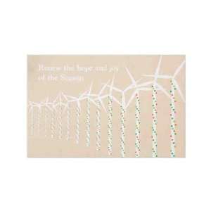 Renewed Hope   Full color Christmas card with windmill design on the 