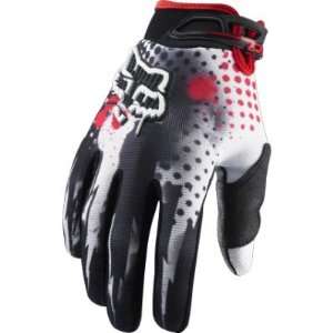  2011 Fox Racing 360 Riot Gloves   Black / Red   12 (XX 