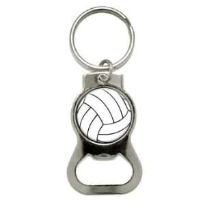  Volleyball   Bottle Cap Opener Keychain Ring: Automotive