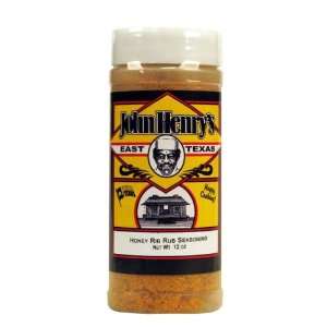 John Henrys Honey Rib Rub Seasoning (Chef, 12 oz):  