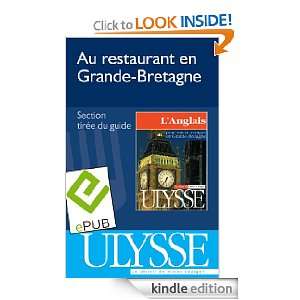 Au restaurant en Grande Bretagne (Guide de conversation ePub (French 