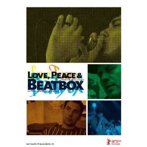  Love, Peace & Beatbox Movie Poster (11 x 17 Inches   28cm 