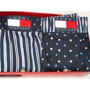   Woven Boxers   2 Pack, Size Small, W28 30, Danforth Dots Mar   Navy
