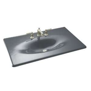 Kohler K 3051 4 FT Iron/Impressions 37 Cast Iron One Piece Surface 