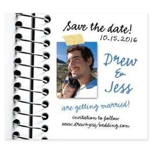  Love Note Save the Date Magnet Save The Date Cards