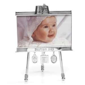  Baptism Day Easel Frame by Mud Pie: Home & Kitchen