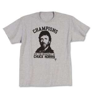  Chuck Norris Breakfast Tee: Sports & Outdoors