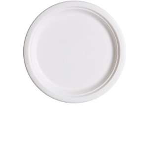 Eco Products EP P011 Renewable and Compostable Round Sugarcane Plate 