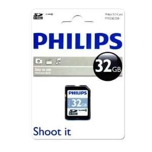  Philips 32GB Secure Digital High Capacity SDHC Card (Class 