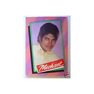  1984 Topps Michael Jackson Card 14: Everything Else