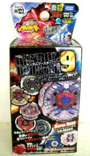 Beyblade TAKARA BB 123 4D Random Booster Vol. 9 Fusion Hades  