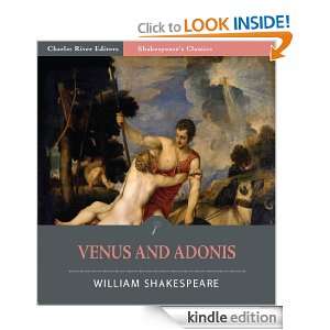 Venus and Adonis (Illustrated): William Shakespeare, Charles River 