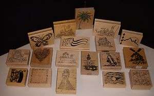 Pick Your Desired Rubber Stamp from Stampin Up & Others !!  