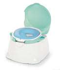 Product Image. Title: Dorel Juvenile Comfy Cushy 3 in 1 Potty White