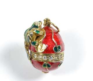 Russian Red Enamled Frog Princess Fabergé esque