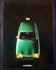 CITROEN GS RANGE SALES BROCHURE 1973.