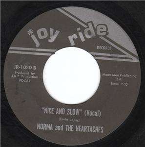 NORMA AND THE HEARTACHES 45 NICE AND SLOW NORTHERN SOUL RARE 