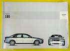 S80 S 80 Sedan 04 2004 Volvo Owners Owners Manual AWD FWD