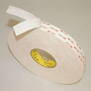 3M VHB Acrylic Foam Tape 4950 White, 1 in x 36 yd 45.0 mil [PRICE is 