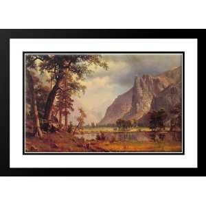   40x28 Framed and Double Matted Yosemite Valley