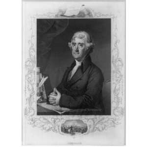   Thomas Jefferson,1743 1826,Third President of the US: Home & Kitchen