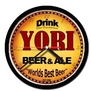  YORI beer and ale cerveza wall clock 