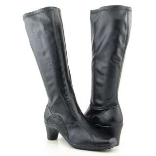 Aerosoles Lasticity Womens SZ 8 Black Boots Knee Shoes  