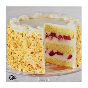 Strawberries and Cream Cake  Grocery & Gourmet Food
