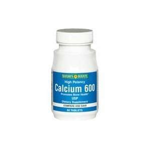    NATURES BOUNTY CALCIUM 600 4220 60Tablets: Health & Personal Care