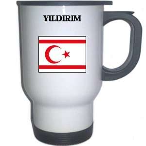  Northern Cyprus   YILDIRIM White Stainless Steel Mug 