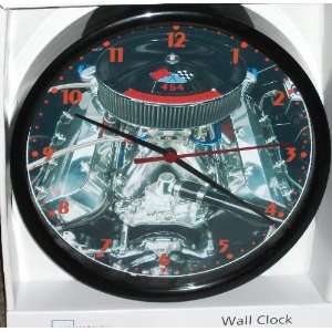  Vintage Classic Chevy 454 450hp Engine, Custom Wall Clock 