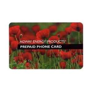  Collectible Phone Card 45m Agway Energy Products (Red 
