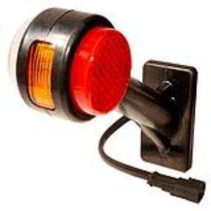    STALK LAMP, LED, BENT ARM, W/END MARKER, LH (46250): Automotive