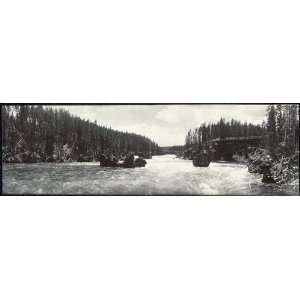  Panoramic Reprint of Yellowstone River: Home & Kitchen