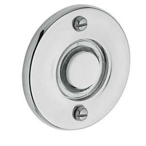  Baldwin 4851.260 Polished Chrome Round Bell Button: Home 