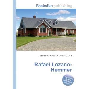  Rafael Lozano Hemmer Ronald Cohn Jesse Russell Books